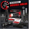 Bright Led Flashlight Tactical 2pk Pk Zoomable Pack Super Stuffer Stocking Lumen