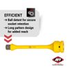 AFF Torque Limiting Extension, 1" Drive, 175 ft/lbs, Yellow, 40417