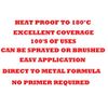 Xtremeauto SERVICE BROWN Heat Resistant Paint 250ML Brush ON…