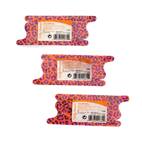 SALLY HANSEN TOE SPACERS Pedicure CUSHIONY SOFT  (Pack of 3)