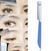 Tinksky 5pcs Eyebrow Shaper Razor Trimmer Shaver Hair Remover Set (Blue)