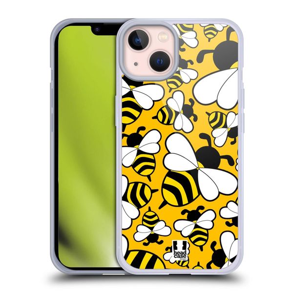 Head Case Designs Big Bee Bugged Life Soft Gel Case Compatible With Apple iPhone 13