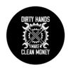 Dirty Hands Joke Mechanic Fixer Handy Man Constructor Fun PopSockets Standard PopGrip