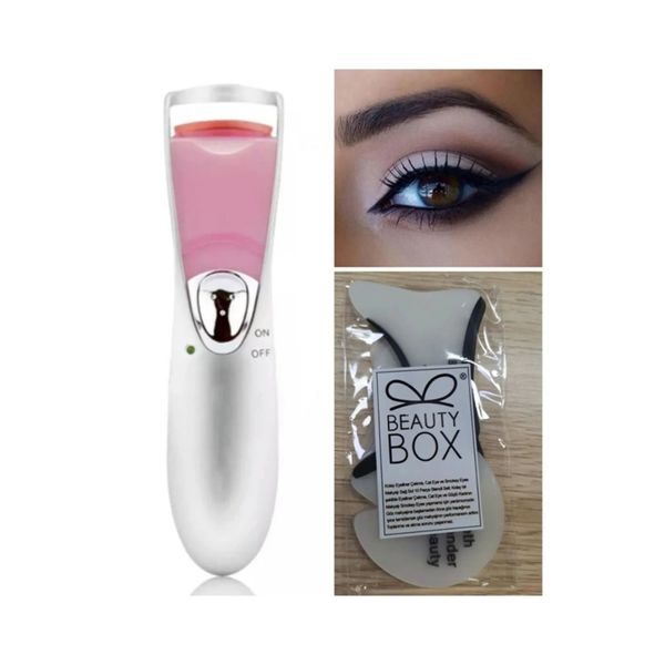 2 Yıl Garantili Çift Isıtmalı Kirpik Kıvırıcı Mükemmel Kirpikler Eyelash Curler Lash Lifting Effect