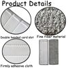 8 PCS Microfibre Mop Pads Replacement - Washable Dry Or Wet Mop Pads (Gray)