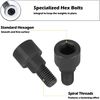 Replacement Hex Bolts for Olympic Bars, Curl Bars, Tricep Bars & Dumbbell Bars