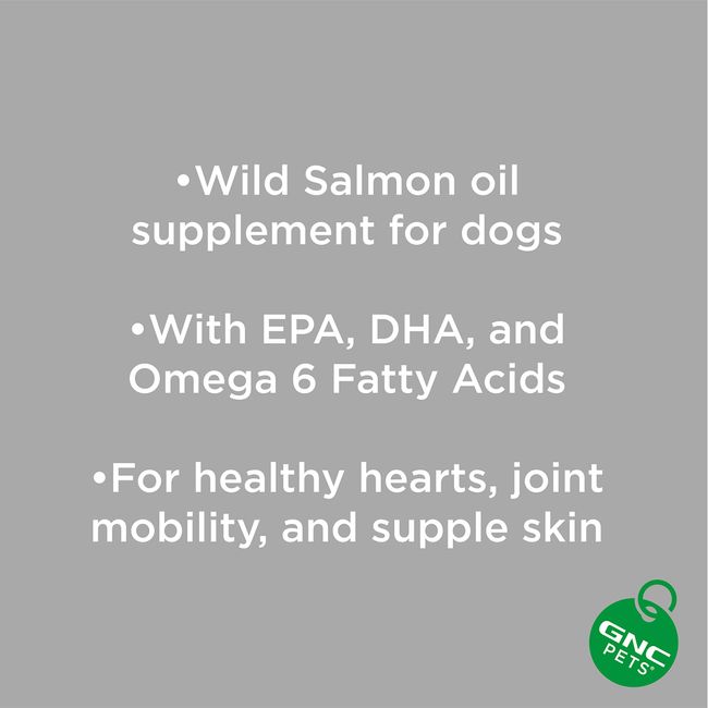 Gnc wild salmon oil for outlet dogs