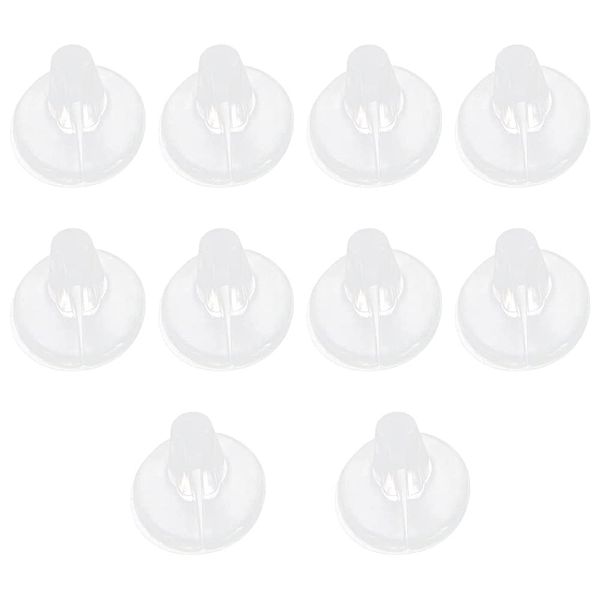 5 Pairs Silicone Thong Sandal Toe Protectors Sandal Toes Seam Guard Pad Flip-Flop Toe Cushion Clear Sandal Flip Flops Gel Toe Guards Cushions for Foot Protection