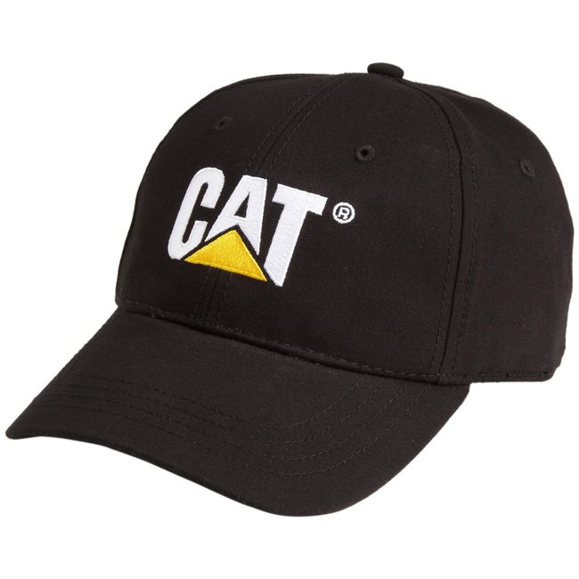 Caterpillar Men's Cat Trademark Cap, Black, One Size