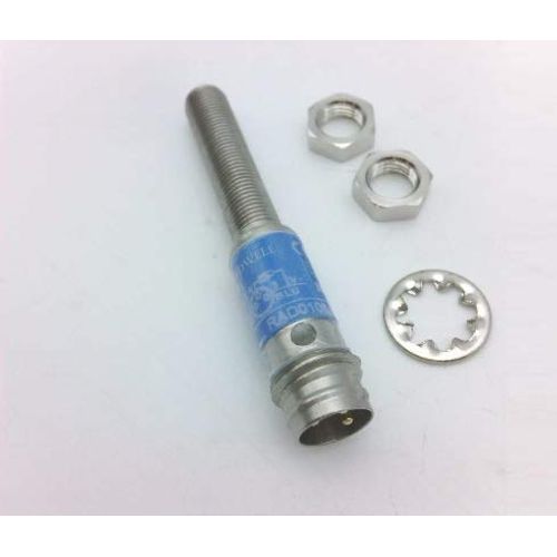 RADWELL Verified Substitute XS1N05PA311S-SUB 1MM Sensing Range, INDUCTIVE, M5 Miniature, M8 3-PIN QD, Normally Open, PNP, Proximity Sensor, Shielded, Substitute for Schneider Electric XS1N05PA311S