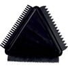 Creativ Rubber Texture Comb - 9cm, Black - Create Textured Designs on Paint or Clay