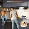 36 inch Kitchen Under Cabinet Range Hood 2 Speed 280CFM Vent w/LED Black