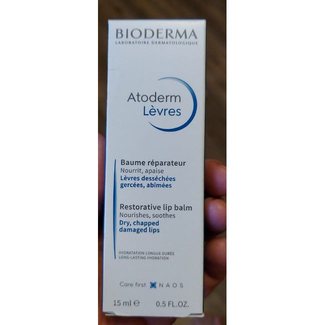 Bioderma Atoderm Lip Balm 0.5 oz 15 ml. Lip Balm