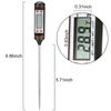 Instant Read Digital Cooking Thermometer BBQ Grill Meat Kitchen Food Electronic