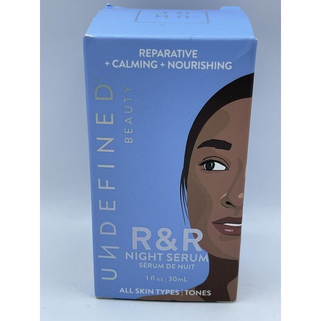 UNDEFINED Beauty R & R Night Serum 1 fl oz for All Skin Tones