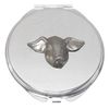 Pig Face Compact Mirror Handbag Gift With Free Engraving 273