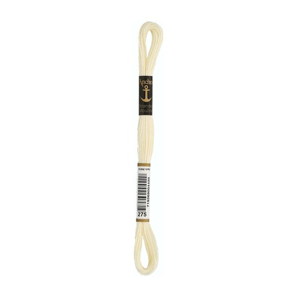 Anchor Embroidery Thread, cutton, Cream, Creme