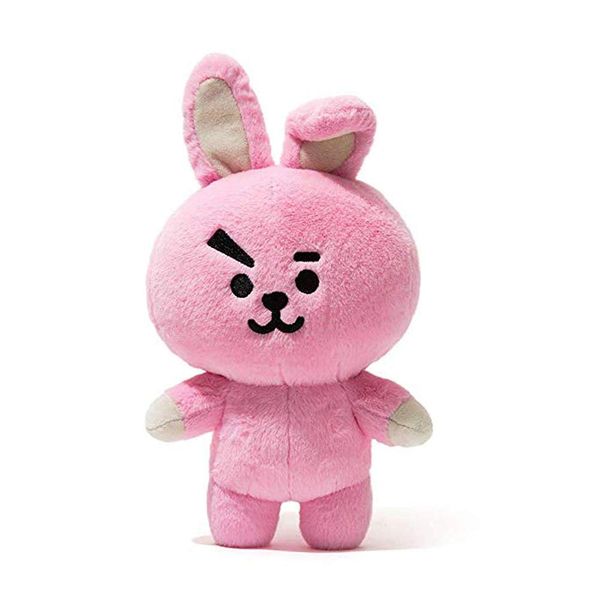 Lerion Pillow Doll Plush Small Plush Puppets Toy Character Plush Standing Figure Décor (Cooky)