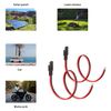 ELFCULB SAE Connector Extension Cable,16AWG 2FT 2 Pin Quick Disconnect Plug for Car Motorcycle(2 Pack)