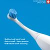 Curaprox Hydrosonic Sensitive Brush Heads for Sonic Toothbrush, Duo-Pack, Blue/Orange
