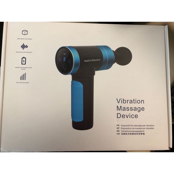 Handheld Cordless massage gun (Health and Relaxation Brand) 5 heads