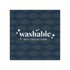 Linon Washable Shailley Polyester 5'x7' Rug in Ivory
