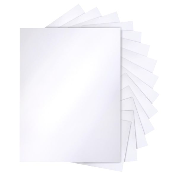 28 Sheets Shimmer Cardstock 8.5 x 11 White Thick Paper, 250gsm/92lb Premium Card Stock Printer Paper for DIY Card Making, Greeting Cards, Certificates, Business Cards, Invitations