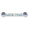 Colour Disabled Designer Grab Rail Teal & Cream (486MM)