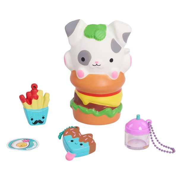 Smooshy Mushy Bento Box Series 1 Libby Labby, Includes 3 Accessories, Collectible Squishy Fidget Toys