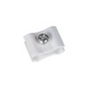 Dazzling Displays White Grid Panel Clips (12 Pack) - Essential Grid Wall Accessory for Secure Grid Panel Installation for Home, Retail or Tradeshow Use
