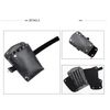 zalati Scissors Pouch Scissors Holder Shoulder Bag Adjustable Belt Comb Holster with Quick Buckles for Salon Barber - Grey