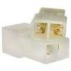 YINETTECH 6.3mm Car Electrical Multi Plug Connector Terminal Block Socket Male&Female 2 Way