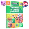 【中商原版】我的世界 STEM计算与编程 官方练习册 Minecraft STEM Computing and Coding 英文原版 Collins KS2