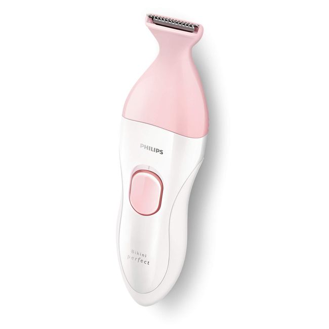 Philips BikiniPerfect Advanced Women's Trimmer Kit for Bikini Line, Rechargeable Wet & Dry use, 3 attachments HP6376/61