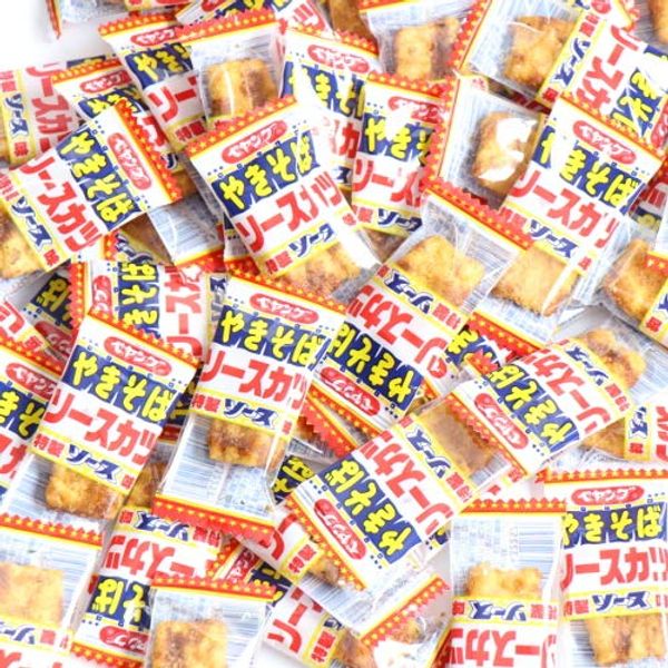 Peyang Yakisoba Sauce Cutlet [50 pieces] Okashino March