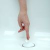 Snug Plug Drain Stopper (1.5" Drain Hole) in White by SlipX Solutions