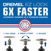 Dremel EZ412SA EZ Lock 120 Grit Sanding Disc