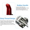 4 Pcs Toggle Clamp Latch, Quick Release Push Pull Toggle Clamp with Mounting Screw, Adjustable Toggle Clamp Latch with Lock Hole for Door Cabinet Box Case