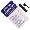 Shomer-Tec Boot Lace Covert Handcuff Key Easy Installation Blackened Brass USA