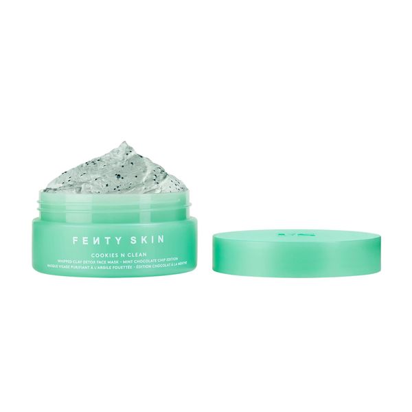 Fenty Skin Cookies N Clean Whipped Clay Pore Detox Face Mask - Mint Chocolate Chip Edition 2.5 oz / 75 ml Mint Chocolate Chip