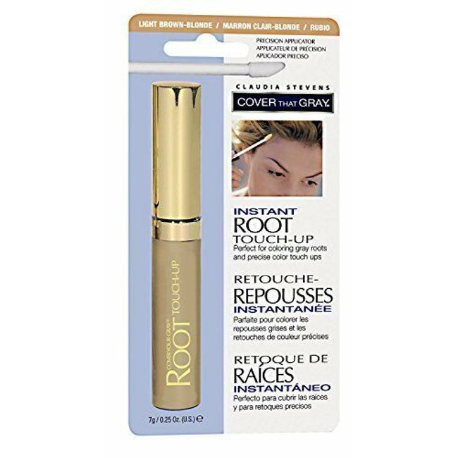 Claudia Stevens Root Touch Up Hair Color - Light Brown / Blonde