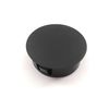Round Plastic Hole Plug to fit 1" Opening - Slightly Domed Textured Surface … (12)