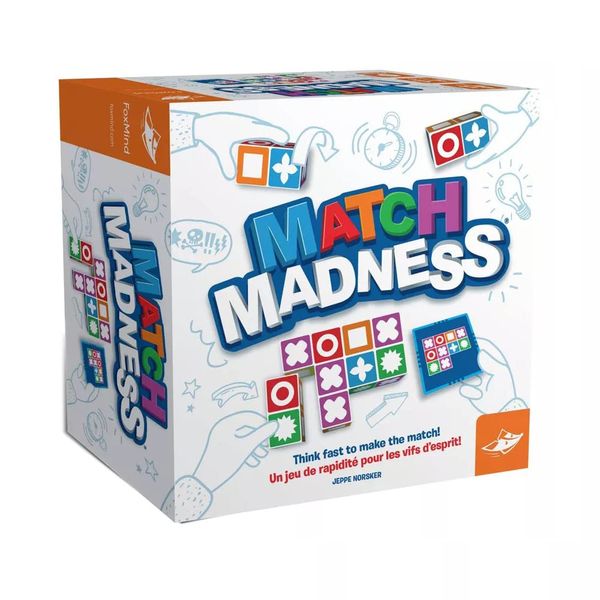 Foxmind, Match Madness Board Game, Family Game