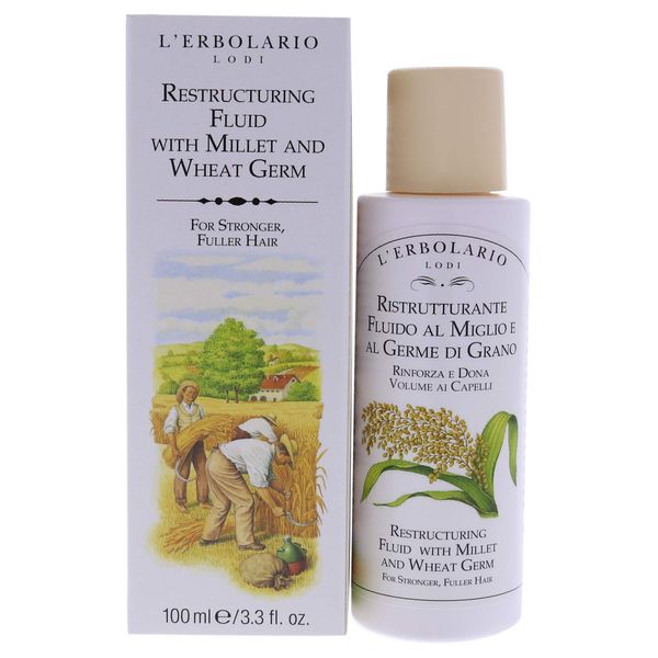 L'Erbolario Fluid Restructuring with Millet and Wheat Germs 100 ml