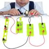 DIY Parallel Series Circuit, Kids Circuit Learning Starter Kit Physics Science Entry Experiment Educational Toys DIY Project Building Basic Electricity Study Tool(Circuits in series and parallel)