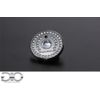 GIO Push Starter Button Chrome Cover GI-CPBC-C