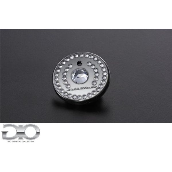 GIO Push Starter Button Chrome Cover GI-CPBC-C