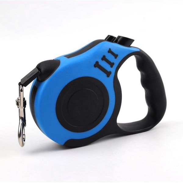BLUE 16.5ft Retractable dog leash