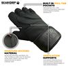 BEAR GRIP - weight lifting gloves with wrist support wraps (X-Large)