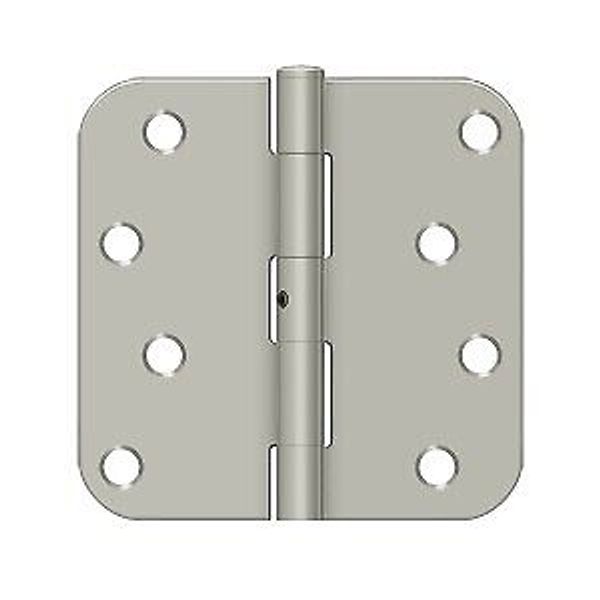 Deltana S44R5N15 4x5/8 Plain Bearing Mortise Door Hinge Nickel Bulk Pack